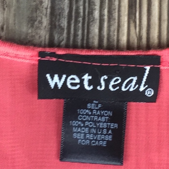 Wet Seal Blouse Beautiful Condition Size Large - Picture 7 of 8